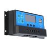 60A 12V/24V PWM Solar Panel Regulator Charge Controller Auto Focus Tracking