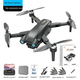HD Aerial Photography GPS Brushless Motor Four-axis (Option: Black-Single Electric Version)