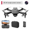 S68 Drone No Camera WiFi Collapsible RC Quadcopter Helicopter Toy-Black-1 Battery